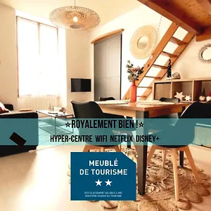 Royalement Bien ! Hyper-centre - Wifi - Netflix - Apartment